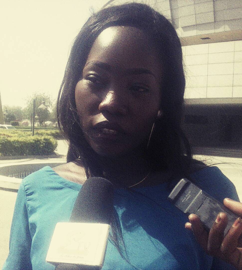 La promotrice Adrienne Ndoubayo. La promotrice Adrienne Ndoubayo.