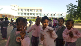 Des élèves du Complexe Scolaire Internationale Bahr (CSIB) à N'Djamena. Alwihda Info