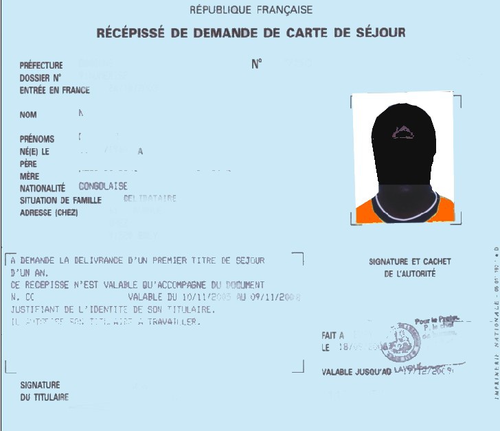 La délivrance du récépissé de demande de titre de séjour La délivrance du récépissé de demande de titre de séjour