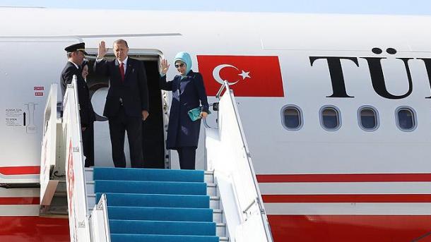 Arrivée d'Erdogan au Soudan. Crédits photo : sources