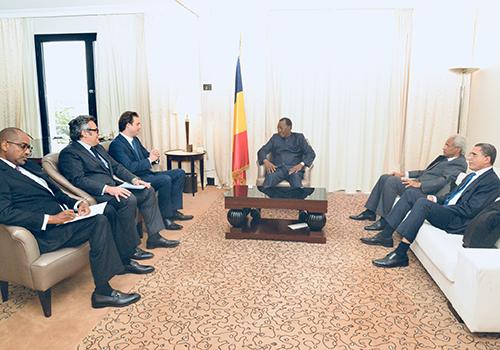 A Paris, Idriss Déby s'active pour enclencher le projet ferroviaire du Tchad A Paris, Idriss Déby s'active pour enclencher le projet ferroviaire du Tchad