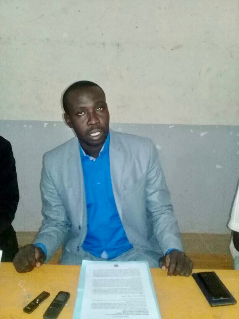 Le président du Parti du Peuple pour la Reconstruction et la Démocratie au Tchad (PPRDT), Bergue Tieguy Fidèle. Alwihda Info