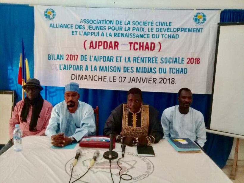 Le président de l'Alliance des Jeunes pour la Paix, le Développement et l'Appui à la Renaissance du Tchad du Tchad (AJPDAR-Tchad), Mahamat El-Mahadi Abdramane. Alwihda Info