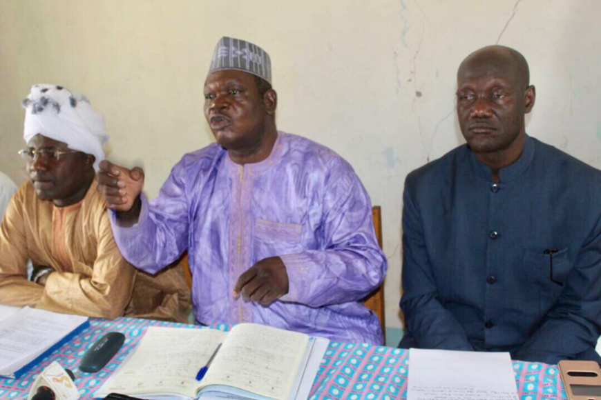 La plateforme syndicale composée de l'Union des Syndicats du Tchad (UST), de la Confédération Indépendante des Syndicats du Tchad (CIST) et, du Syndicat National des Enseignants et Chercheurs du Supérieur (SYNEC). Alwihda Info La plateforme syndicale composée de l'Union des Syndicats du Tchad (UST), de la Confédération Indépendante des Syndicats du Tchad (CIST) et, du Syndicat National des Enseignants et Chercheurs du Supérieur (SYNEC). Alwihda Info