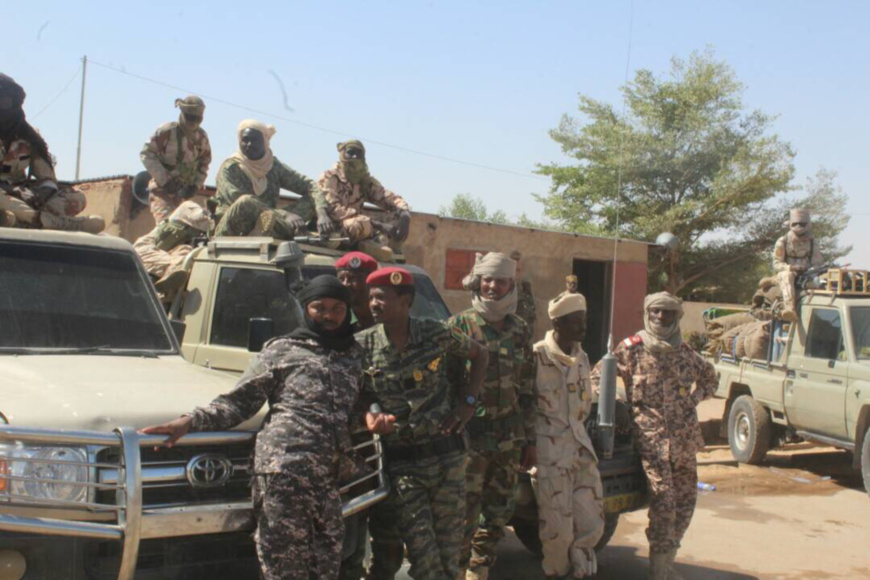 Des soldats de la force d'appui aux régies financières à N'Djamena. Alwihda Info Des soldats de la force d'appui aux régies financières à N'Djamena. Alwihda Info