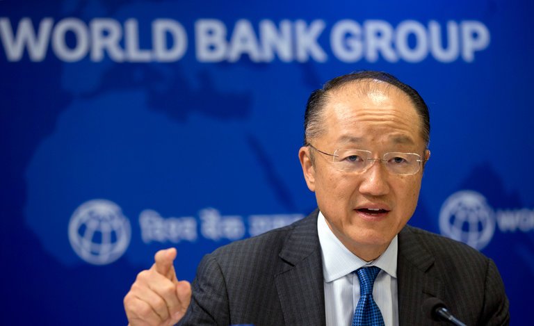 Jim Yong Kim in June. Credit Saurabh Das/Associated Press