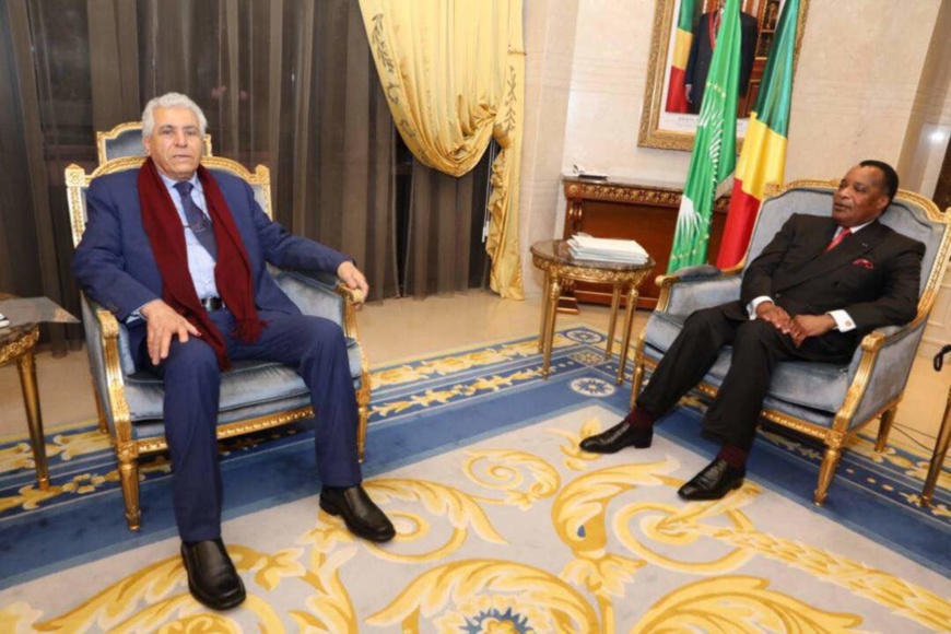 Dossier libyen : Ageli Abdoussalam Brani salue l'engagement de Denis Sassou N’Guesso Dossier libyen : Ageli Abdoussalam Brani salue l'engagement de Denis Sassou N’Guesso