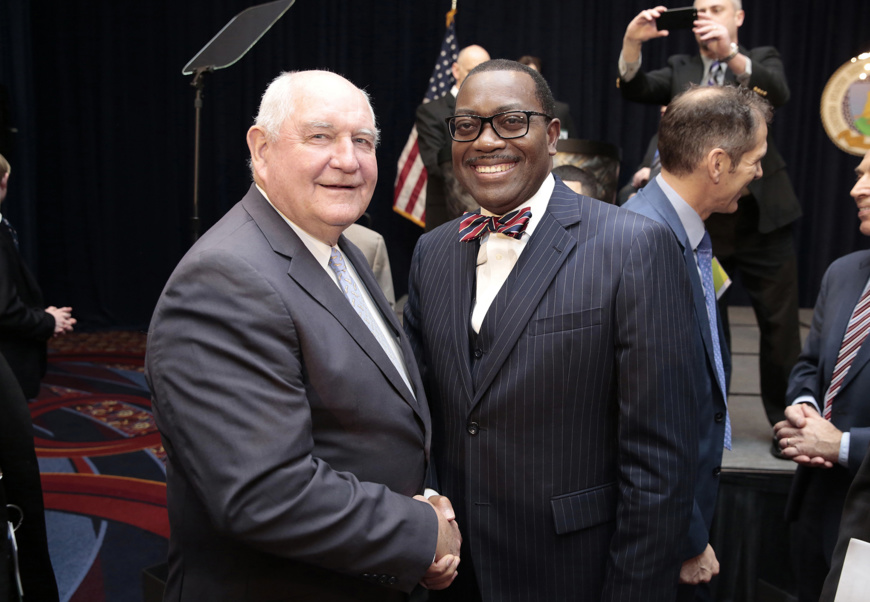 Adesina urges America to support african agriculture as a business