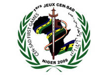 Le logo de la 1ère édition des jeux de la Cen-Sad à Niamey au Niger. Le logo de la 1ère édition des jeux de la Cen-Sad à Niamey au Niger.