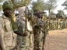 Des rebelles tchadiens dans le maquis.