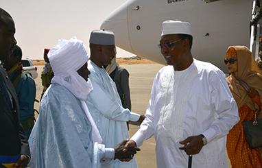 Tchad : Idriss Déby est arrivé à Abéché