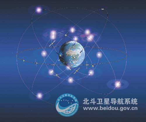 Design sketch on global constellation of BeiDou Navigation Satellite System. (Photo: beidou.gov.cn) Design sketch on global constellation of BeiDou Navigation Satellite System. (Photo: beidou.gov.cn)