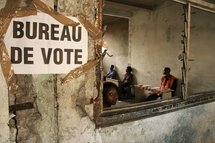 Bureau de vote en Guinée Equatoriale.