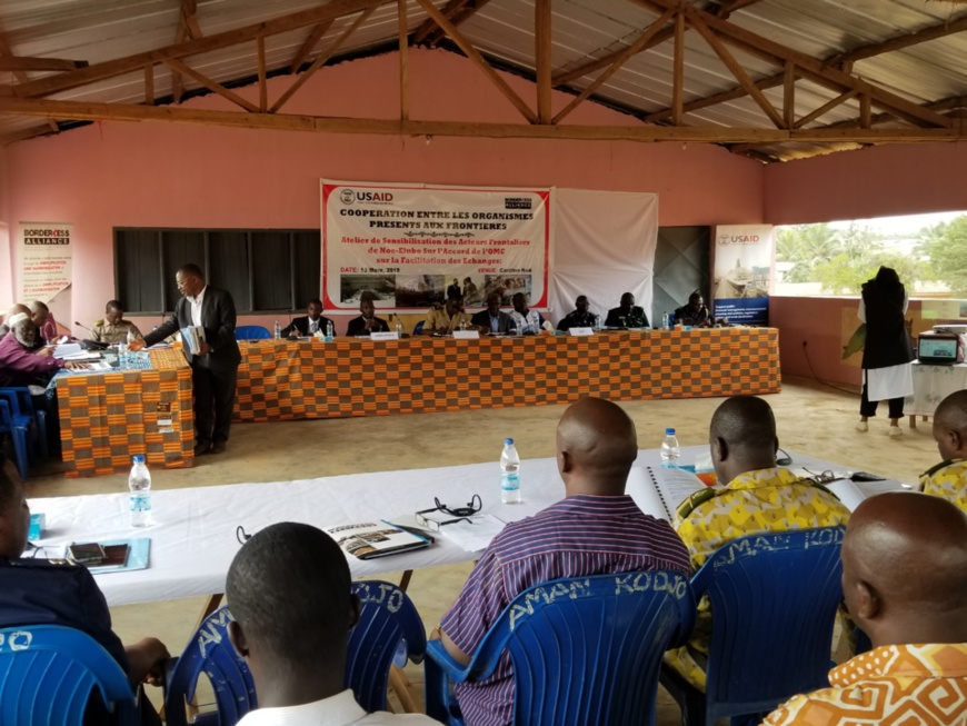Côte d’Ivoire : Les douaniers et transitaires à la frontière avec le Ghana formés à la facilitation du commerce 
