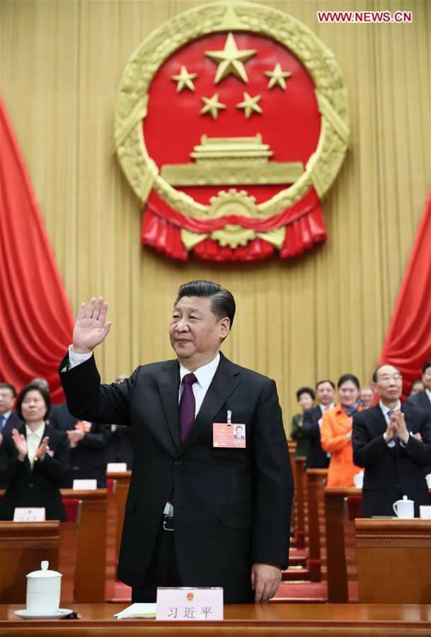 Le président chinois, Xi Jinping Le président chinois, Xi Jinping