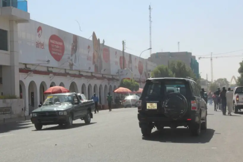 L'avenue Charles de Gaulle le lundi 22 janvier à N'Djamena. Alwihda