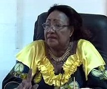 Madame le Maire de la ville de N'Djamena (Tchad).