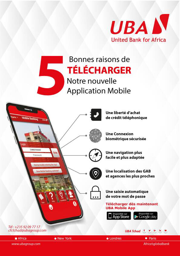 UBA répond aux attentes fortes des clients et introduit une application de services bancaires mobiles de grande classe UBA répond aux attentes fortes des clients et introduit une application de services bancaires mobiles de grande classe