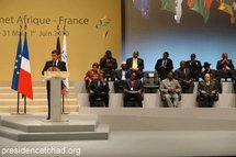 Le Président Nicolas Sarkozy au 25ème sommet France/Afrique. Le Président Nicolas Sarkozy au 25ème sommet France/Afrique.