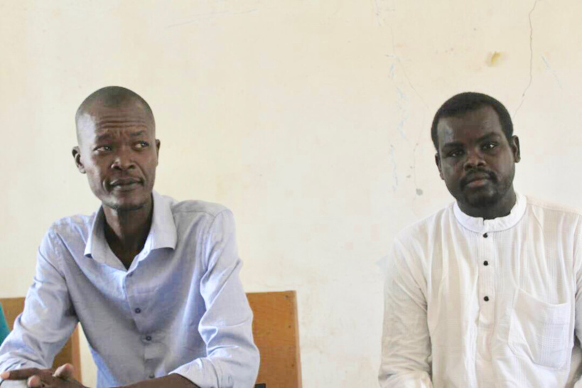 Le porte-parole du Mouvement Citoyen Jeunesse en Marche, Nadjindou Hubert. Alwihda Info