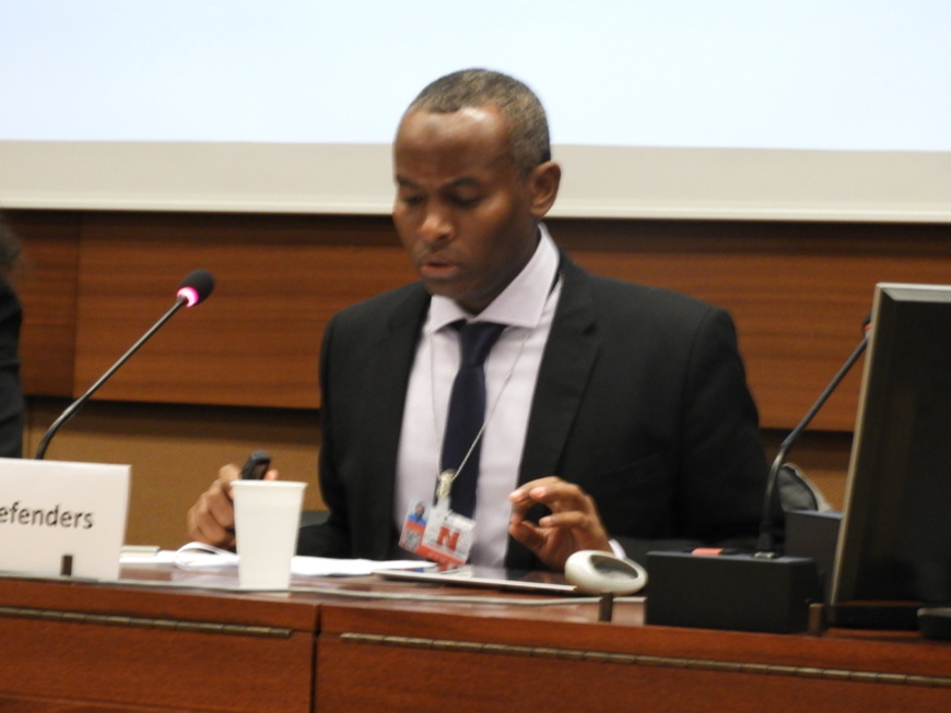 Djibouti: Représailles contre le défenseur Kadar Abdi Ibrahim à son retour d’une visite de plaidoyer à Genève Djibouti: Représailles contre le défenseur Kadar Abdi Ibrahim à son retour d’une visite de plaidoyer à Genève