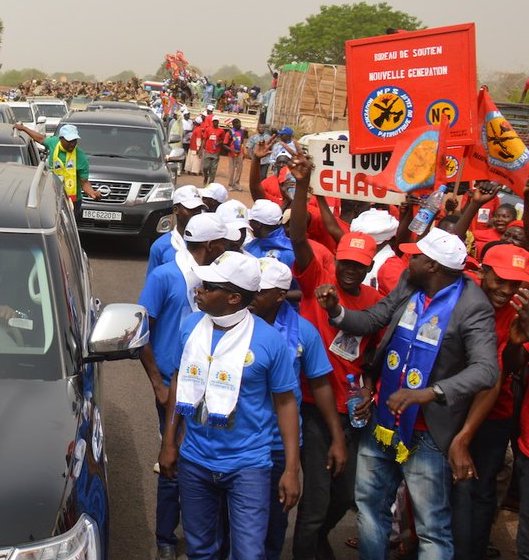 Des militants du MPS lors de la dernière campagne présidentielle. Crédits photo : DR Des militants du MPS lors de la dernière campagne présidentielle. Crédits photo : DR