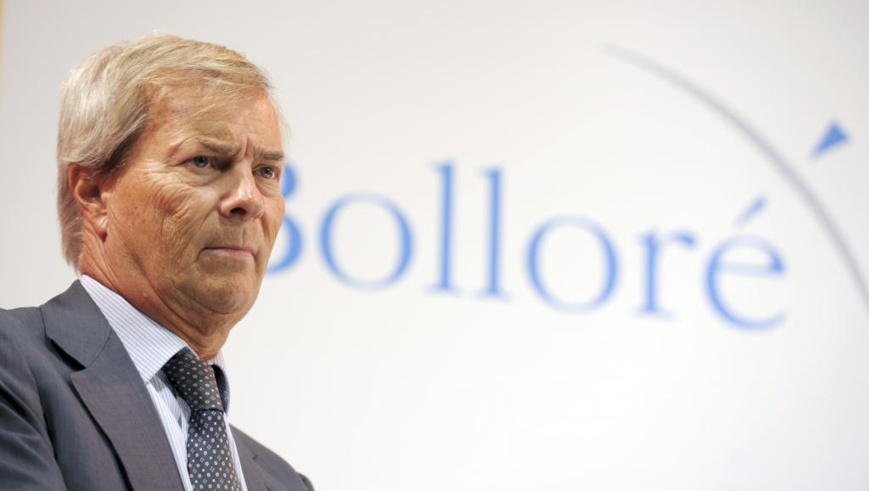 Bolloré. © ERIC PIERMONT / AFP