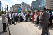 Djibouti : Immense succès de la manifestation à Bruxelles devant le parlement européen Djibouti : Immense succès de la manifestation à Bruxelles devant le parlement européen