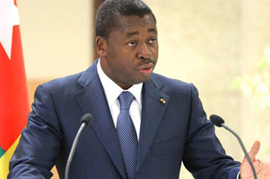 Le Président de la République, Faure Essozimna GNASSINGBE. Crédits photo : DR