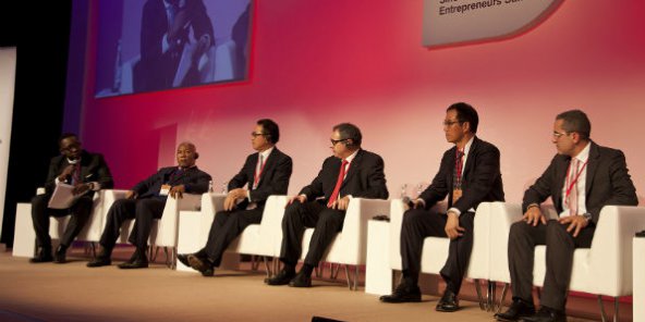 Lors de l'édition 2016 du China-Africa Investment Forum. © DR / CAIF