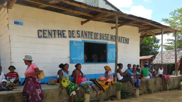Un centre de santé à Madagascar. Crédits photo : DR