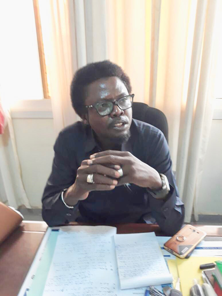 Le secrétaire général du Syndicat des Magistrats du Tchad, Djonga Arrafi. Alwihda Info Le secrétaire général du Syndicat des Magistrats du Tchad, Djonga Arrafi. Alwihda Info