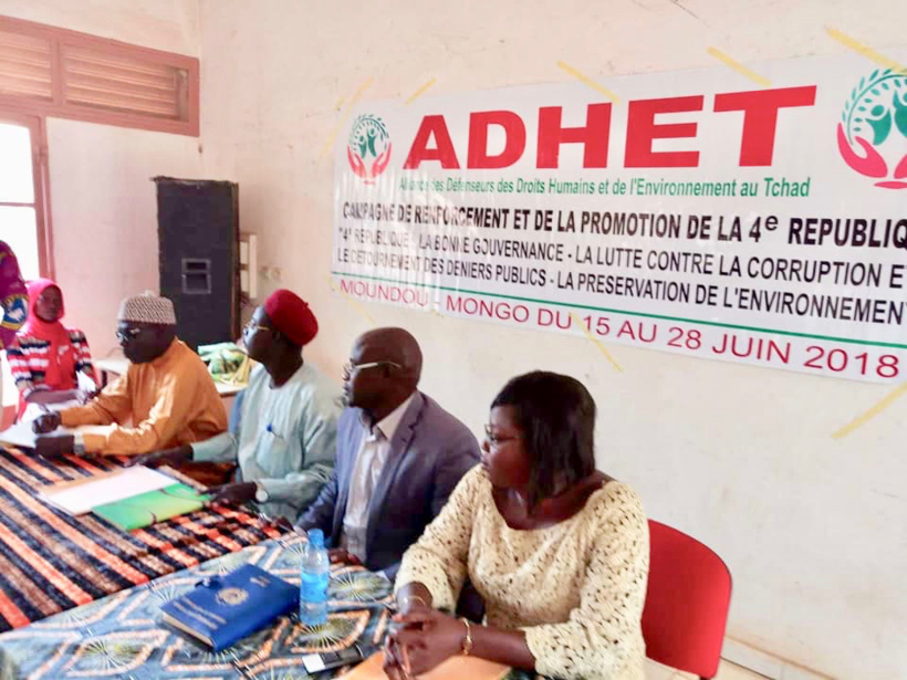 Point de presse des responsables de l’association tchadienne ADHET. Alwihda Info Point de presse des responsables de l’association tchadienne ADHET. Alwihda Info