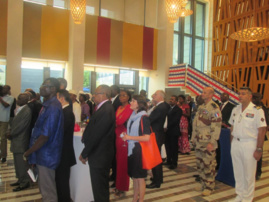 Réception à l'Ambassade des États-Unis au Tchad le jeudi 5 juillet 2018. Alwihda Info