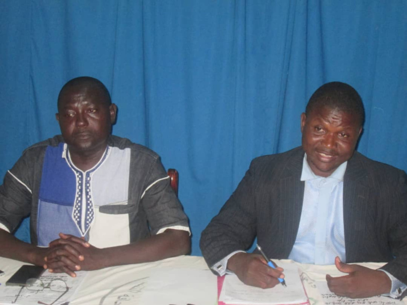 Le collectif d'vocats d’Oumar Magadi lors d'une conférence de presse le mercredi 18 juillet 2018 à la maison des médias. Alwihda Info Le collectif d'vocats d’Oumar Magadi lors d'une conférence de presse le mercredi 18 juillet 2018 à la maison des médias. Alwihda Info