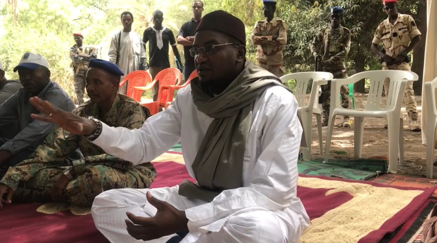 Le gouverneur de la région du Lac, Mahamat Abali Salah. Alwihda Info