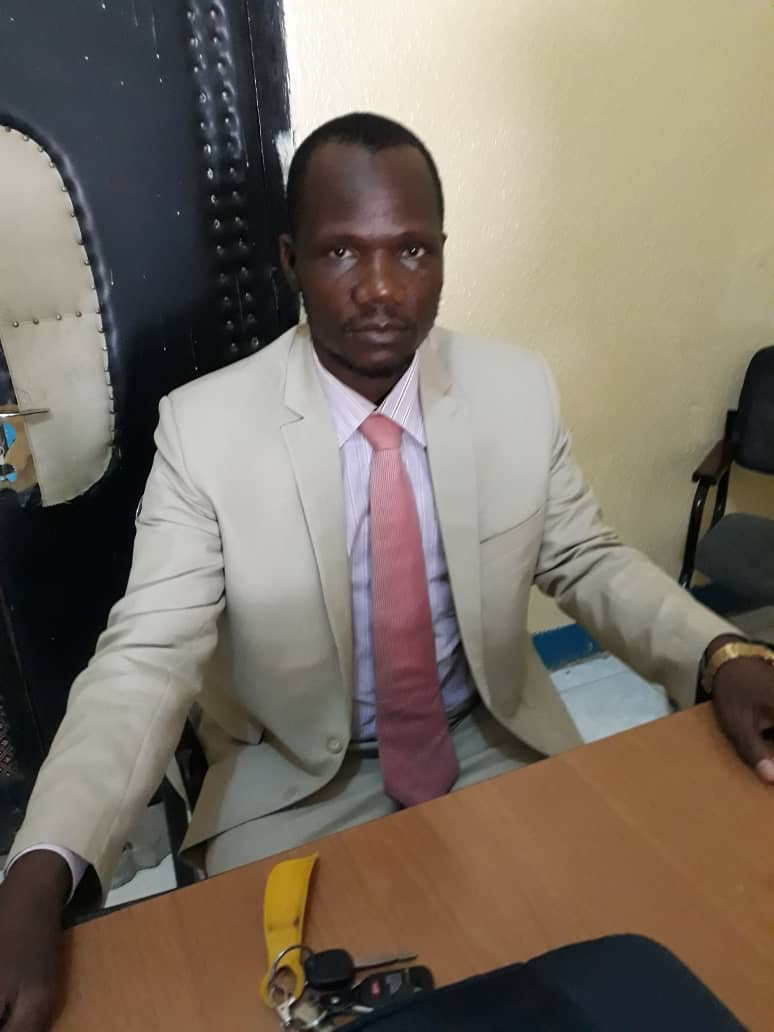 Le président du Syndicat des Médecins du Tchad. Le président du Syndicat des Médecins du Tchad.
