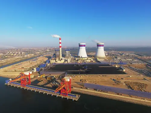 The first unit of Port Qasim Coal-fired Power Project, the first energy project under the cooperation framework of the China-Pakistan Economic Corridor (CPEC), starts generating power in Karachi, Pakistan, Nov. 29, 2017. (Photo from CFP)