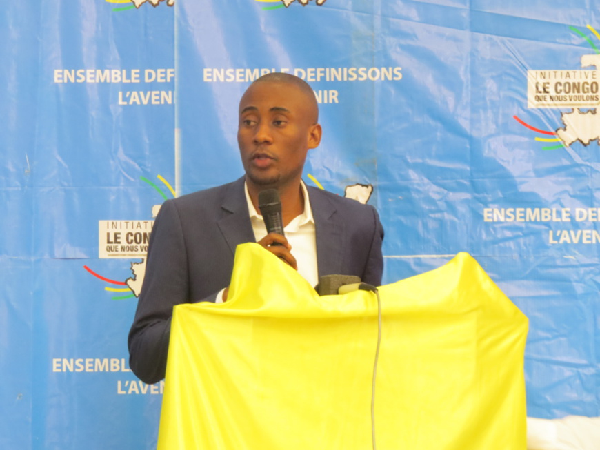 L'Honorable Ibam Exaucé Ngambili dans son mot introductif. L'Honorable Ibam Exaucé Ngambili dans son mot introductif.