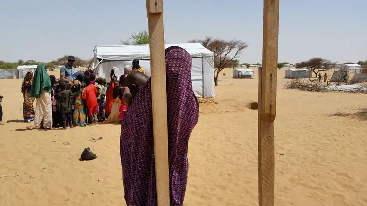 Le camp de réfugiés de Dar Es Salaam au Tchad• Crédits : Valérie Crova Radio France