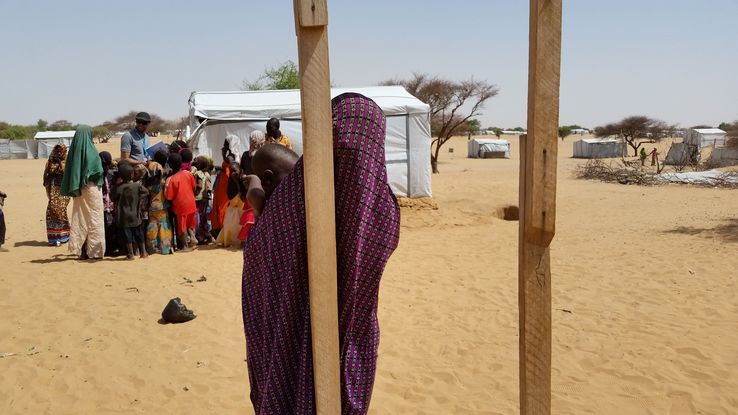 Le camp de réfugiés de Dar Es Salaam au Tchad• Crédits : Valérie Crova Radio France Le camp de réfugiés de Dar Es Salaam au Tchad• Crédits : Valérie Crova Radio France