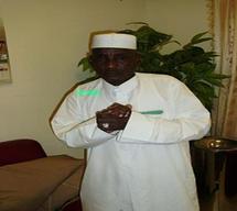 Alhadji Hamid Gouri Nguelemi, porte parole du Général Mahamat Nouri, au salon d'honneur de l'aéroport International Hassan Djamous Alhadji Hamid Gouri Nguelemi, porte parole du Général Mahamat Nouri, au salon d'honneur de l'aéroport International Hassan Djamous