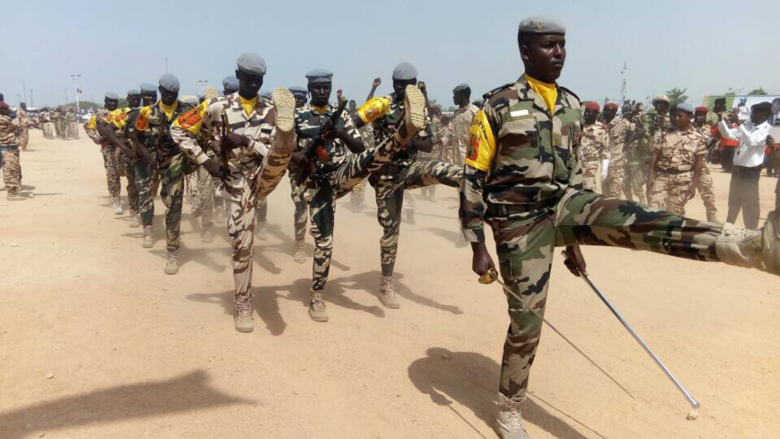 Des militaires tchadiens lors d'un défilé. Alwihda Info/D.H. Des militaires tchadiens lors d'un défilé. Alwihda Info/D.H.
