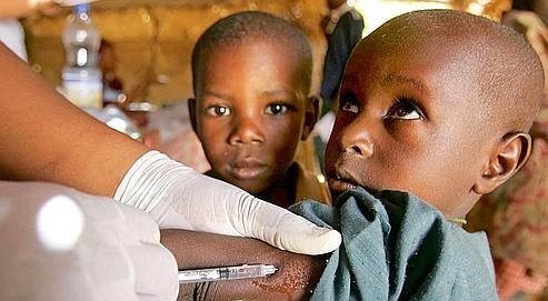 Vaccination contre la méningite au Niger (Illustration).. ISSOUF SANOGO/AFP