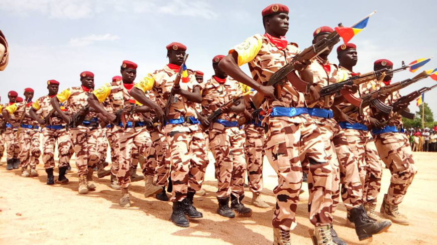 Défilé militaire à Abéché lors du 11 août 2018. Alwidha Info/archives Défilé militaire à Abéché lors du 11 août 2018. Alwidha Info/archives