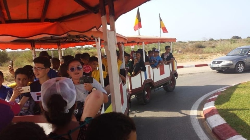 Un train de la paix au Maroc apprend aux jeunes à devenir des avocats de la paix et de la tolérance Un train de la paix au Maroc apprend aux jeunes à devenir des avocats de la paix et de la tolérance