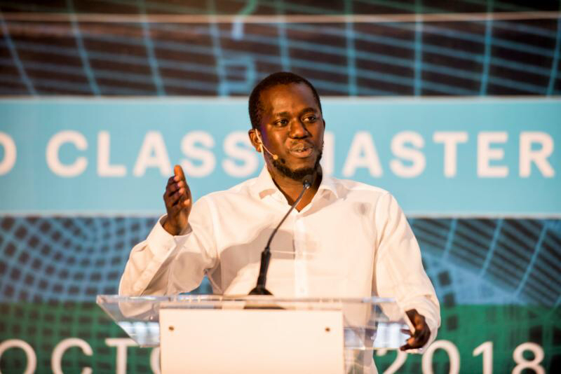 Le professeur Moustapha Cissé, fondateur et directeur du programme de l'AMMI à l'AIMS et directeur du Centre Google AI au Ghana.