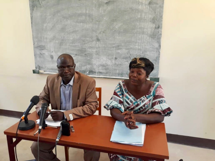 Le secrétaire général de l’ADHET, Abba Daoud Nandjede. Alwihda Info/ Le secrétaire général de l’ADHET, Abba Daoud Nandjede. Alwihda Info/