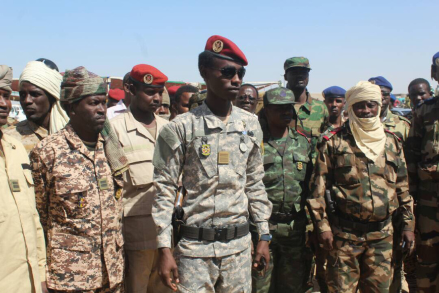 L'officier Ousmane Adam Dicki. Alwihda Info/DW