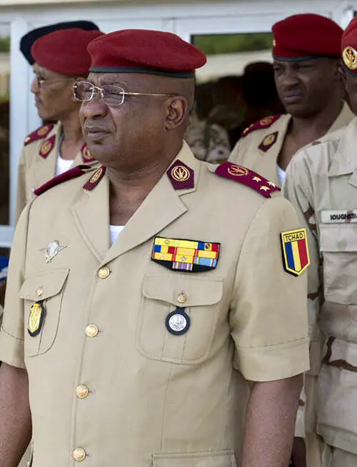 Le général Brahim Seid Mahamat, chef d’état-major général des armées tchadiennes. Crédits images : defense.gouv.fr